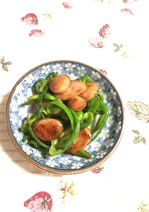 お弁当に！簡単 ピーマンの甘辛炒め-レシピのメイン写真