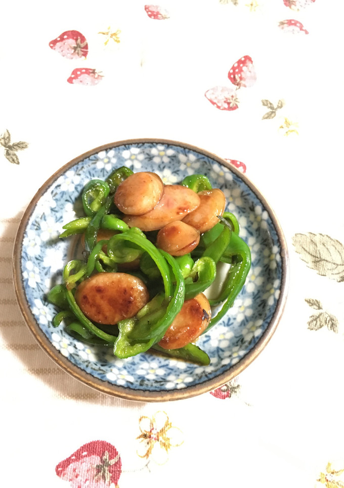 お弁当に！簡単 ピーマンの甘辛炒め-レシピのメイン写真