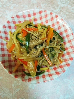 野菜たっぷり♥青椒肉絲☆-レシピのメイン写真