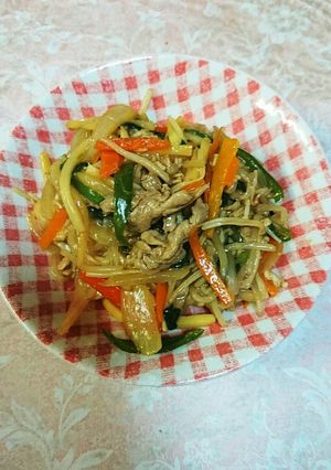 野菜たっぷり♥青椒肉絲☆-レシピのメイン写真