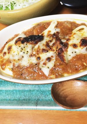 レンジで簡単ミートソースで豆腐グラタン-レシピのメイン写真