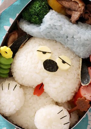 スヌーピーのきょうだい☆オラフのキャラ弁-レシピのメイン写真