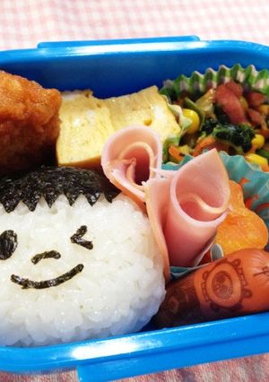 ♡お弁当 幼稚園 おにぎり♡-レシピのメイン写真
