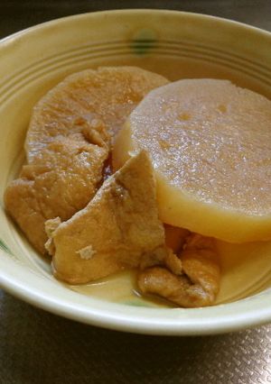 最速のAG↑と大根の煮物-レシピのメイン写真