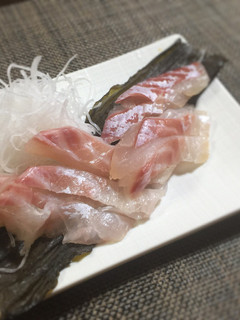 ジップロックで鯛の昆布〆-レシピのメイン写真