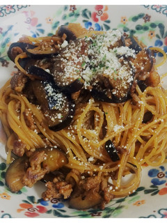 ✿なすと挽肉のボロネーゼ風スパゲッティ✿-レシピのメイン写真