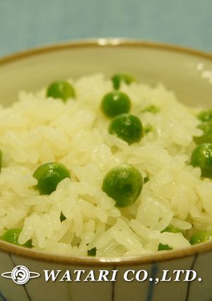 うすいえんどう豆旬の味わいご飯◇甘み香り-レシピのメイン写真