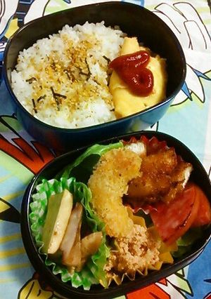 家族のお弁当 2016①-レシピのメイン写真