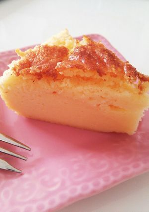 簡単、ベイクドチーズケーキ！-レシピのメイン写真