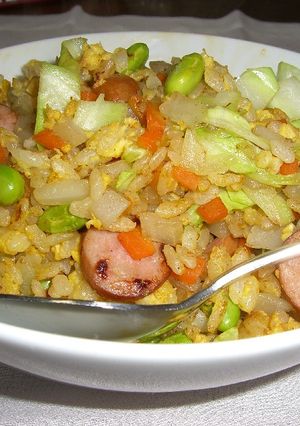 簡単ni一人ランチ☆黄金チャーハン☆-レシピのメイン写真