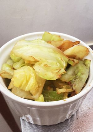 キャベツだけ！ペペロンチーノ風 簡単副菜-レシピのメイン写真
