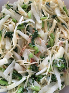 大根パスタと、大根パスタサラダ-レシピのメイン写真