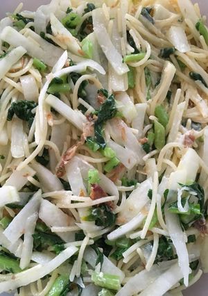 大根パスタと、大根パスタサラダ-レシピのメイン写真