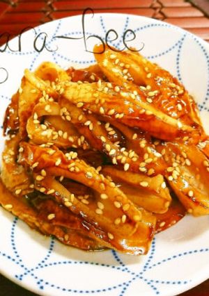 【3分おつまみ】ちくわのソース照り焼き-レシピのメイン写真
