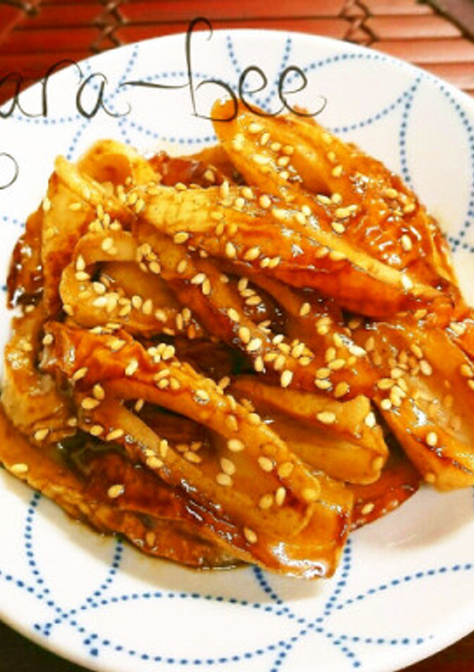 【3分おつまみ】ちくわのソース照り焼き-レシピのメイン写真