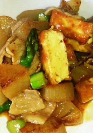 大根と厚揚げの炒め煮☆-レシピのメイン写真