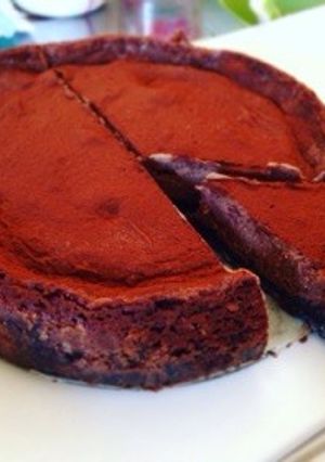 濃厚チョコレートチーズケーキ-レシピのメイン写真