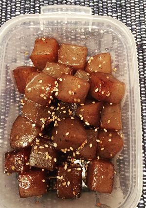 こんにゃくのごま炒め-レシピのメイン写真