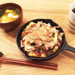 รูปของ ニトスキで絶品お好み焼き♪