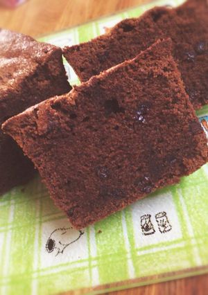 しっとりチョコレートパウンドケーキ-レシピのメイン写真