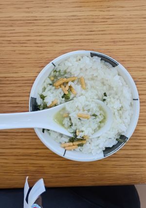 豚骨ラーメンの残り湯茶漬け-レシピのメイン写真