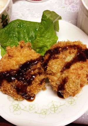 合挽き肉で♪ポテトコロッケ-レシピのメイン写真