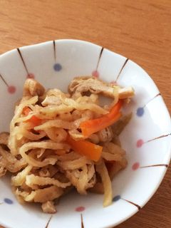 切り干し大根の炒め煮-レシピのメイン写真