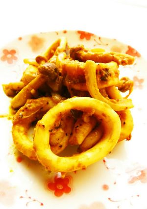 ☺簡単♪いかのスパイシーカレー炒め☺-レシピのメイン写真