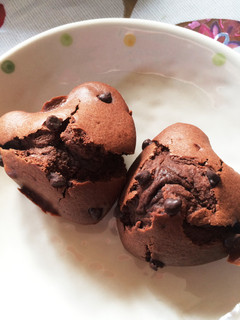 混ぜるだけ簡単チョコレートマフィン-レシピのメイン写真