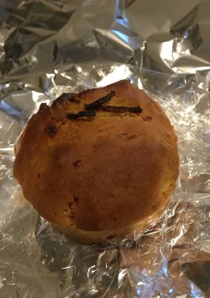 ホットケーキミックスで柚子マフィン-レシピのメイン写真