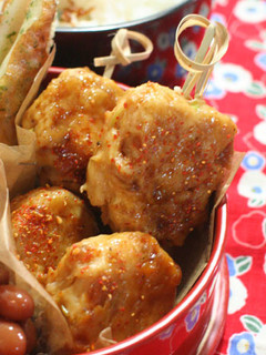 鶏つくねの照り焼き-レシピのメイン写真