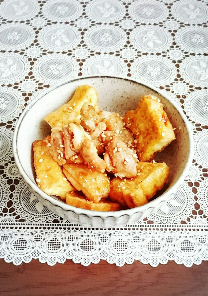 *＊鶏ももと厚揚げの名古屋手羽先風＊*-レシピのメイン写真