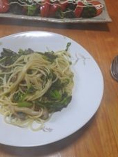 のらぼう菜のスパゲッティー-レシピのメイン写真