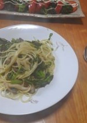 のらぼう菜のスパゲッティー-レシピのメイン写真