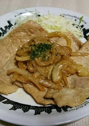 時短！簡単！豚のしょうが焼き-レシピのメイン写真