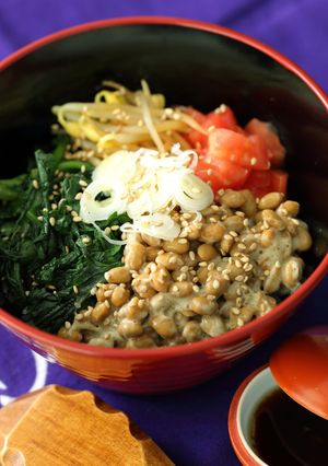 納豆deビビンパ❢-レシピのメイン写真
