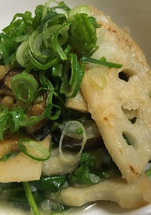 レンコンと焼き茄子のサラダ-レシピのメイン写真