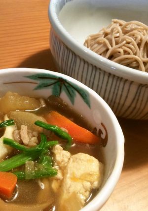 けんちん汁につけそば-レシピのメイン写真