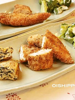 玉子、粉不要ダイエットささみフライ-レシピのメイン写真
