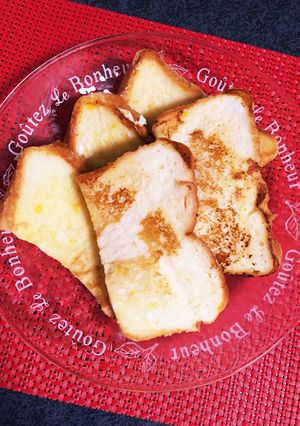 簡単すぐ食べれる！母のフレンチトースト＊-レシピのメイン写真