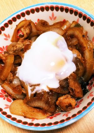 豚こま生姜焼き丼-レシピのメイン写真