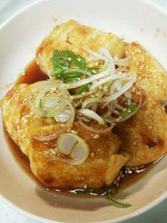 揚げずに焼き揚げ出し豆腐-レシピのメイン写真