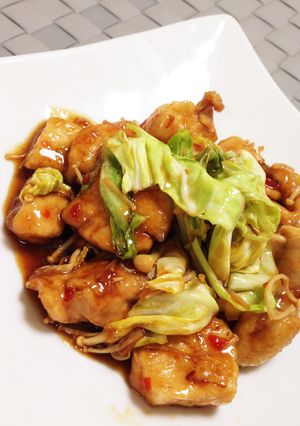お手軽アジアン☆鶏むね肉のチリソース炒め-レシピのメイン写真