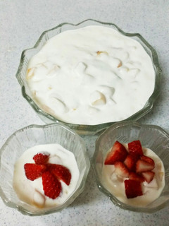 フルーツヨーグルト♡簡単♡給食の味-レシピのメイン写真