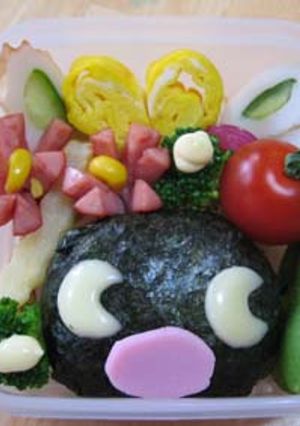 次女の遠足弁当（ピングー）-レシピのメイン写真