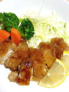 さっぱりレモンの鶏胸照り焼き-レシピのメイン写真