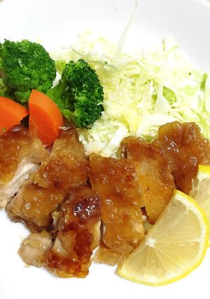 さっぱりレモンの鶏胸照り焼き-レシピのメイン写真