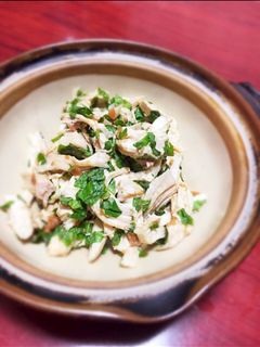 鶏胸肉の梅しそ和え-レシピのメイン写真