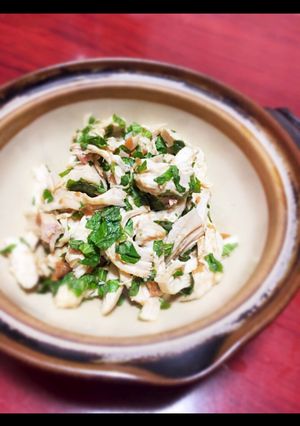 鶏胸肉の梅しそ和え-レシピのメイン写真
