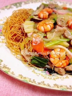 イケます☆彡お家で本格♪皿うどん♪-レシピのメイン写真